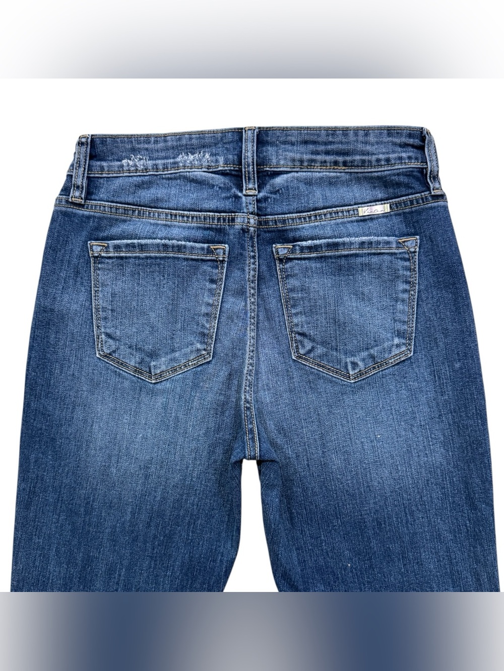 KanCan Brooklyn Distressed High-Rise Bootcut Jeans - Women’s 7/27 - Picture 5 of 12